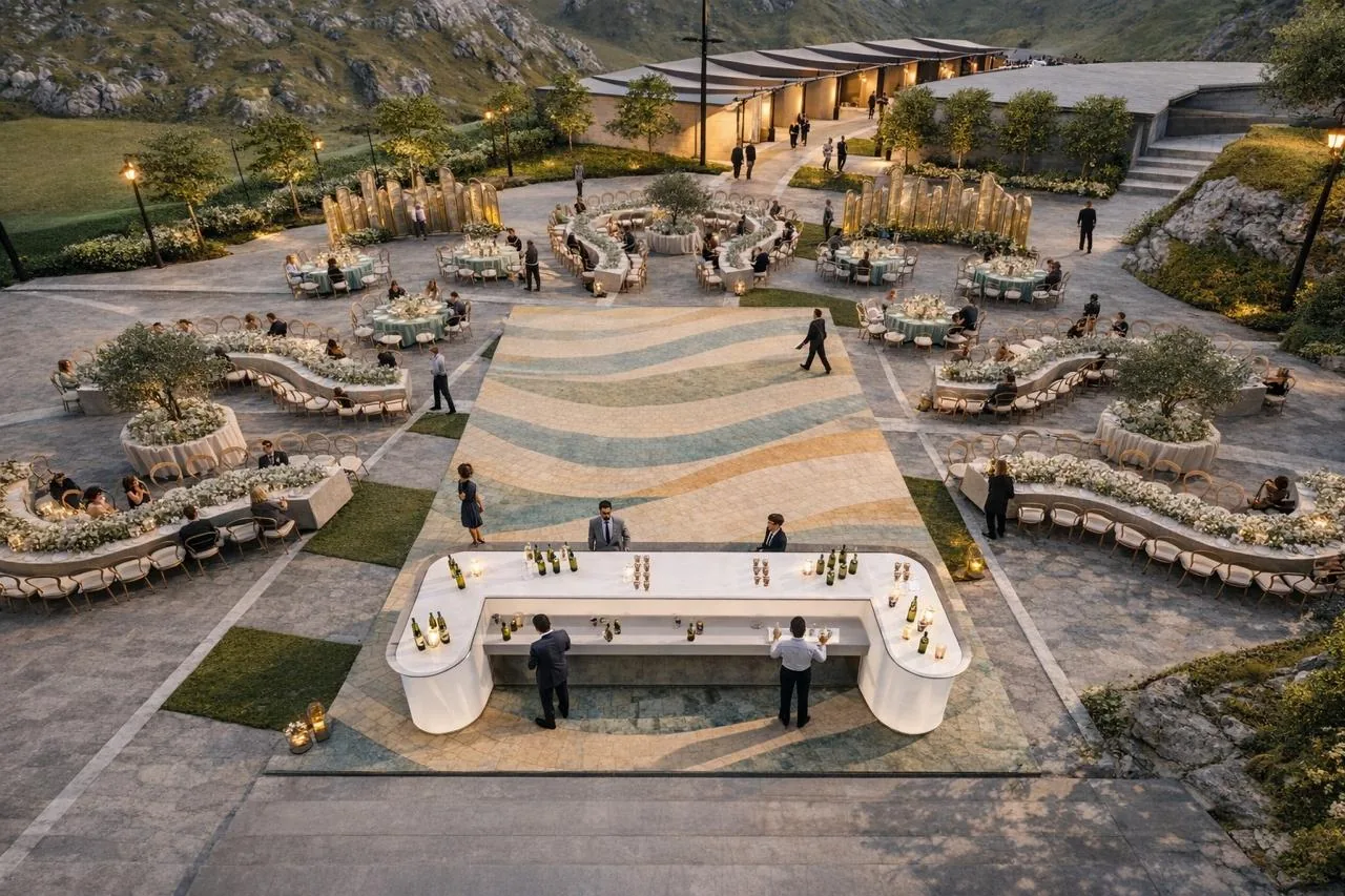 Ehden wedding concept perspective